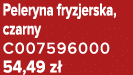 Peleryna fryzjerska, czarny C007596000 54,49 z 