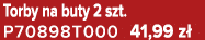 Torby na buty 2 szt. P70898T000 41,99 z 