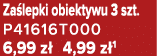 Za lepki obiektywu 3 szt. P41616T000 6,99 z 4,99 z 1
