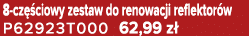 8 cz ciowy zestaw do renowacji reflektor w P62923T000 62,99 z 