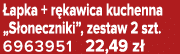  apka + r kawica kuchenna „S oneczniki”, zestaw 2 szt. 6963951 22,49 z 