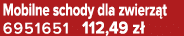 Mobilne schody dla zwierz t 6951651 112,49 z 