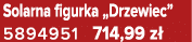 Solarna figurka „Drzewiec” 5894951 714,99 z 