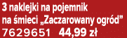 3 naklejki na pojemnik na mieci „Zaczarowany ogr d” 7629651 44,99 z 