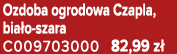 Ozdoba ogrodowa Czapla, bia o szara C009703000 82,99 z 