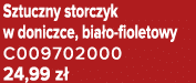 Sztuczny storczyk w doniczce, bia o fioletowy C009702000 24,99 z 