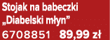 Stojak na babeczki „Diabelski m yn” 6708851 89,99 z 