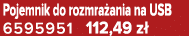 Pojemnik do rozmra ania na USB 6595951 112,49 z 
