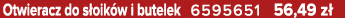 Otwieracz do s oik w i butelek 6595651 56,49 z 