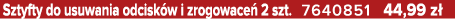 Sztyfty do usuwania odcisk w i zrogowace 2 szt. 7640851 44,99 z 