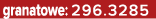 granatowe: 296.3285