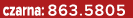 czarna: 863.5805