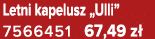 Letni kapelusz „Ulli” 7566451 67,49 z 