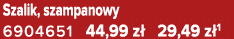 Szalik, szampanowy 6904651 44,99 z 29,49 z 1