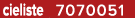 cieliste 7070051