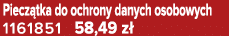 Piecz tka do ochrony danych osobowych 1161851 58,49 z 