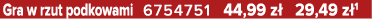 Gra w rzut podkowami 6754751 44,99 z 29,49 z 1