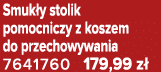 Smuk y stolik pomocniczy z koszem do przechowywania 7641760 179,99 z 