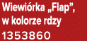 Wiewi rka „Flap”, w kolorze rdzy 1353860