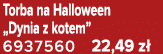 Torba na Halloween „Dynia z kotem” 6937560 22,49 z 