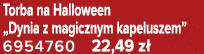 Torba na Halloween „Dynia z magicznym kapeluszem” 6954760 22,49 z 