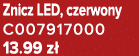 Znicz LED, czerwony C007917000 13.99 z 