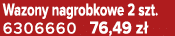 Wazony nagrobkowe 2 szt. 6306660 76,49 z 