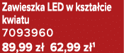 Zawieszka LED w kszta cie kwiatu 7093960 89,99 z 62,99 z 1