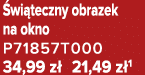 wi teczny obrazek na okno P71857T000 34,99 z 21,49 z 1