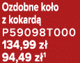 Ozdobne ko o z kokard P59098T000 134,99 z  94,49 z 1