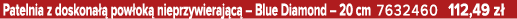Patelnia z doskona  pow ok  nieprzywieraj c  – Blue Diamond – 20 cm 7632460 112,49 z 
