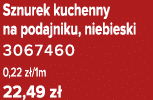 Sznurek kuchenny na podajniku, niebieski 3067460 0,22 z /1m 22,49 z 