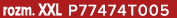 rozm. XXL P77474T005