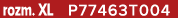 rozm. XL P77463T004