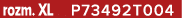 rozm. XL P73492T004