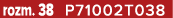 rozm. 38 P71002T038