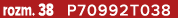 rozm. 38 P70992T038