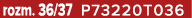 rozm. 36/37 P73220T036