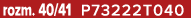 rozm. 40/41 P73222T040