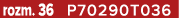 rozm. 36 P70290T036
