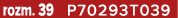 rozm. 39 P70293T039
