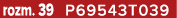 rozm. 39 P69543T039