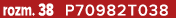 rozm. 38 P70982T038
