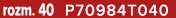 rozm. 40 P70984T040