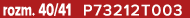 rozm. 40/41 P73212T003