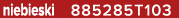 niebieski 885285T103