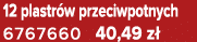12 plastr w przeciwpotnych 6767660 40,49 z 