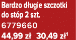 Bardzo d ugie szczotki do st p 2 szt. 6779660 44,99 z 30,49 z 1