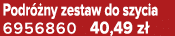 Podr ny zestaw do szycia 6956860 40,49 z 
