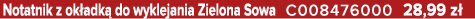 Notatnik z ok adk do wyklejania Zielona Sowa C008476000 28,99 z 